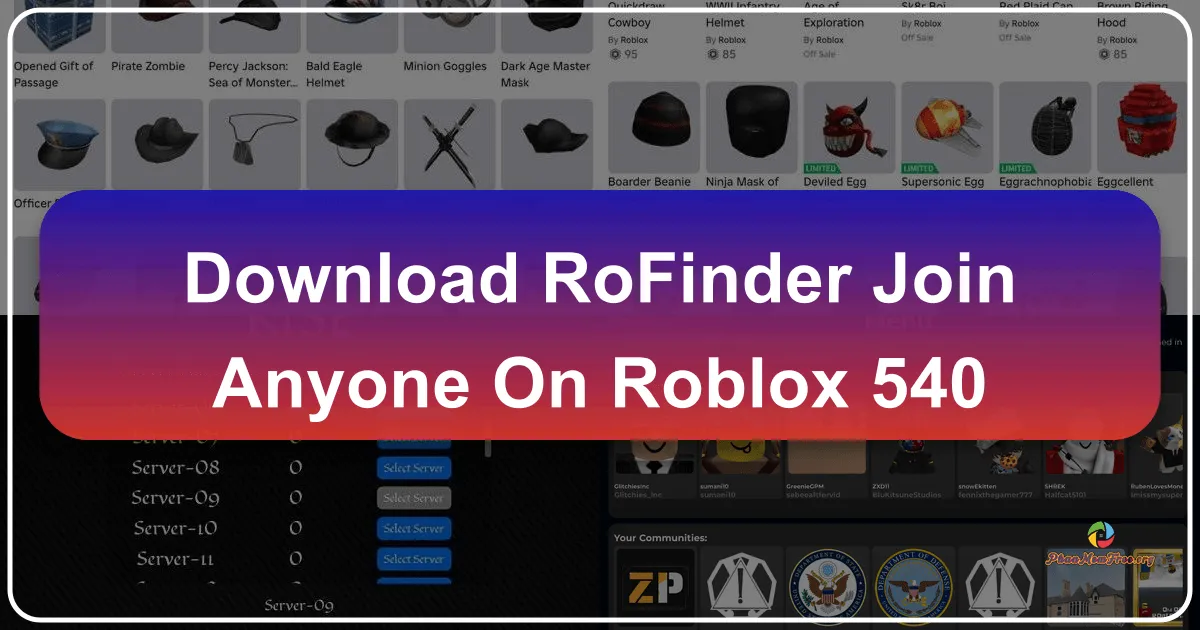 RoFinder - Join Anyone on Roblox: A Comprehensive Guide