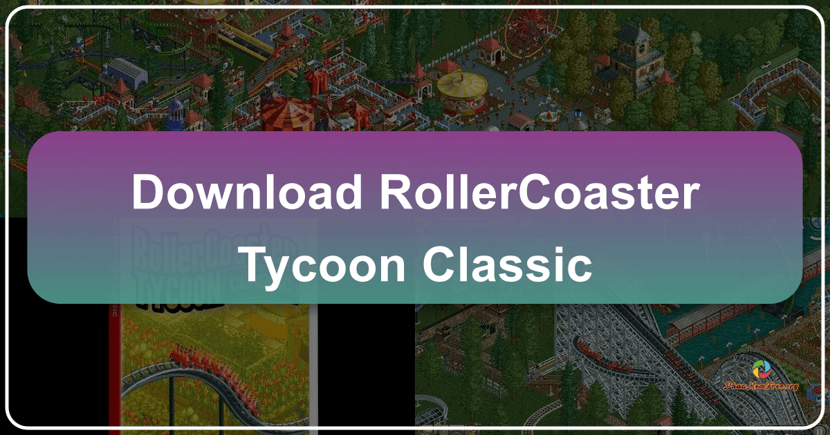 RollerCoaster Tycoon Classic offers a nostalgic theme park management simulation experience. /images/download-rollercoaster-tycoon-classic.png