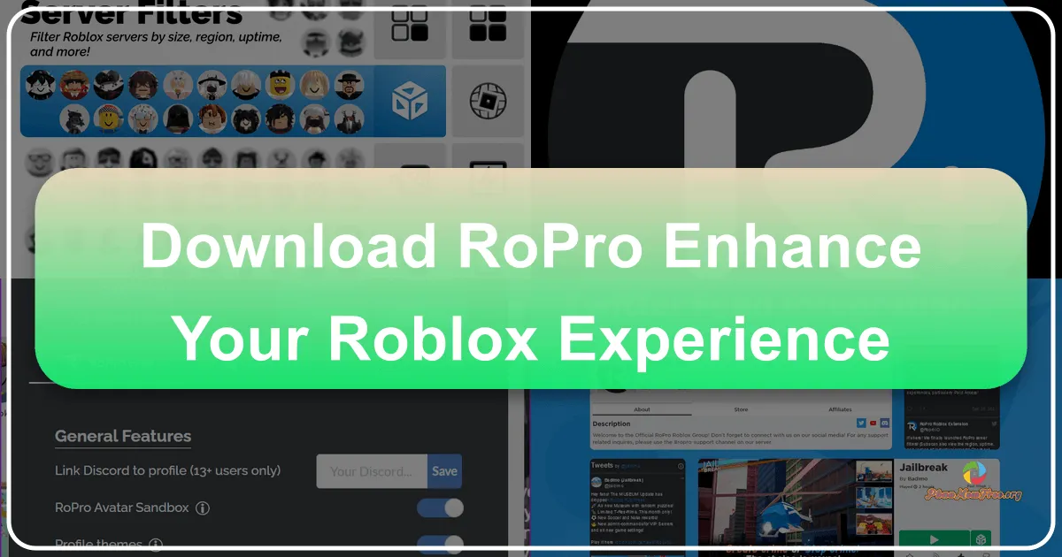 RoPro - Enhance Your Roblox Experience