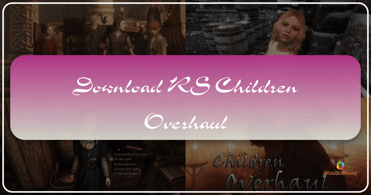 RS Children Overhaul mod enhances Skyrim's child characters with diverse faces, hairstyles, and clothing. /images/download-rs-children-overhaul.png