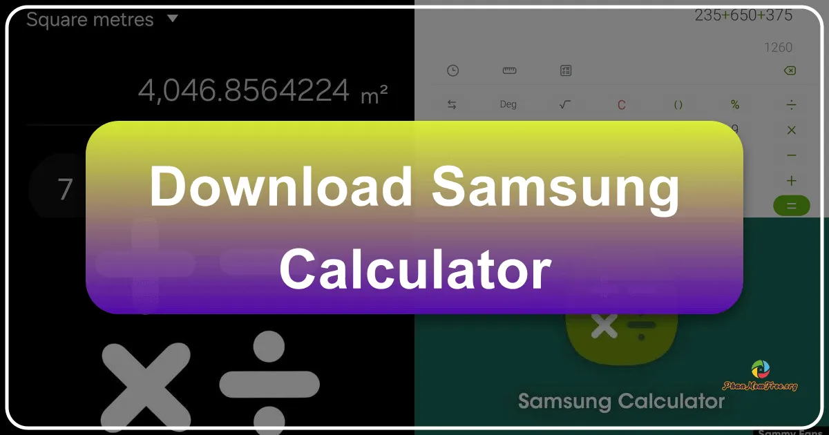 Samsung Calculator: A Comprehensive Review