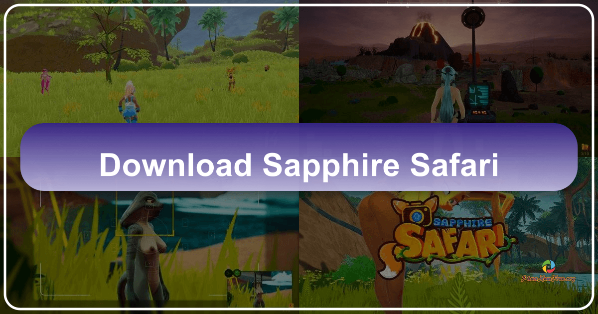 Sapphire Safari: A captivating adventure and photography game exploring Monster Girls' world. /images/download-sapphire-safari.png