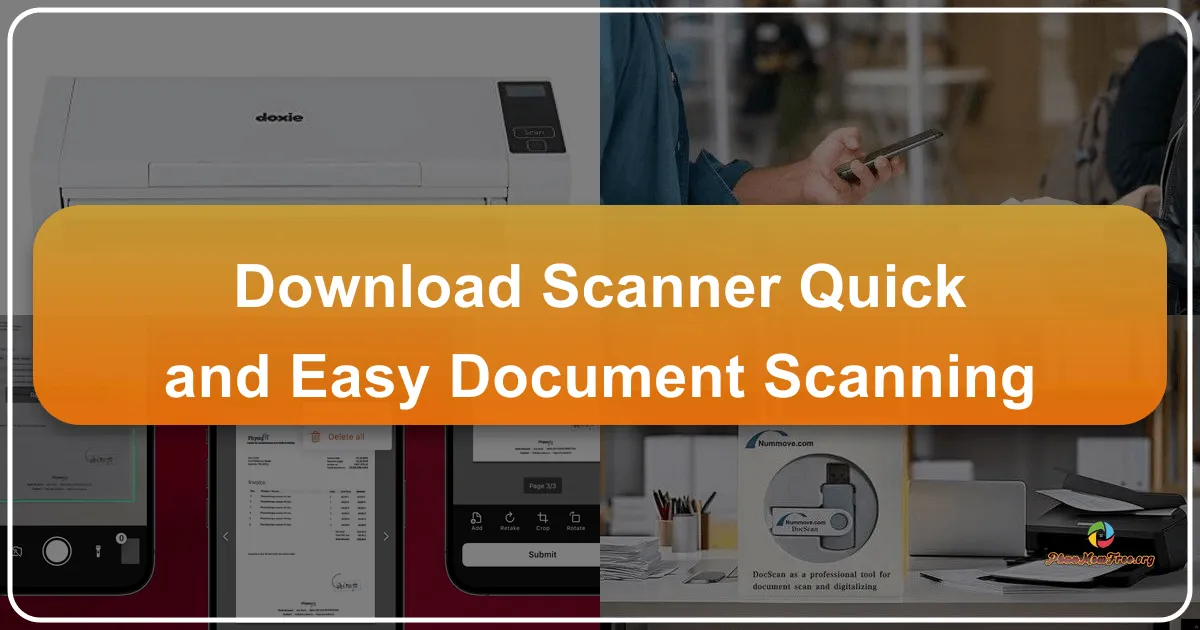 Scanner - Quick and Easy Document Scanning