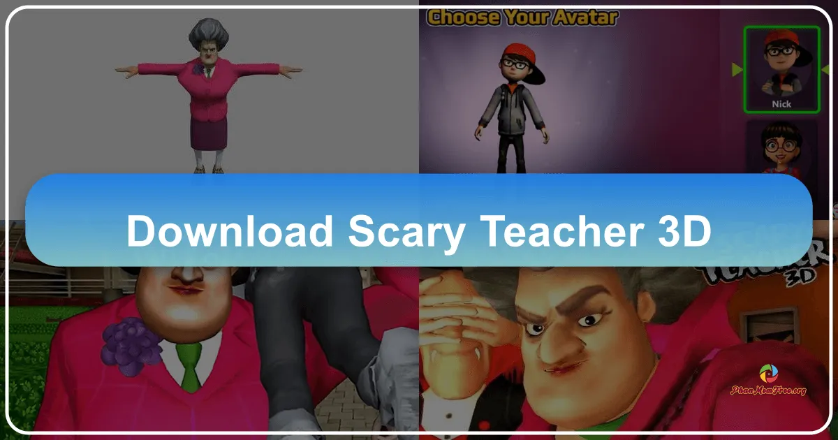 Scary Teacher 3D: Trò Chơi Khăm Dành Cho Học Sinh Cá Tính