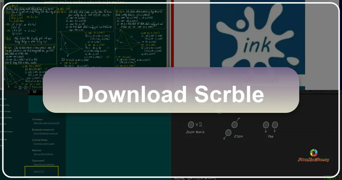 Scrble Ink: A Digital Canvas Reimagined