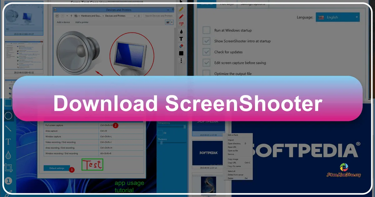 ScreenShooter: A Simple Screenshot Tool for Windows