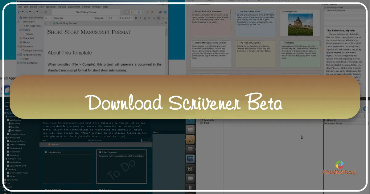 Scrivener Beta: A Deep Dive into the Windows Writing Tool