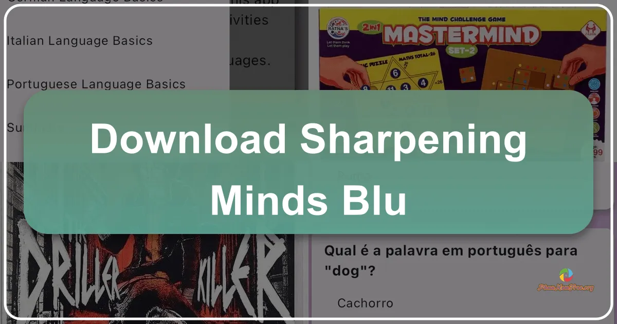 Sharpening Minds: Blu – Sharpen Your Language Skills with Engaging Fun