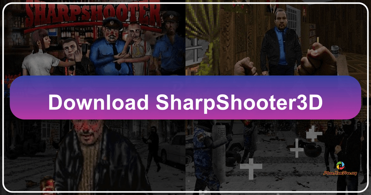 SharpShooter3D: a free, retro-style FPS game with intense action and chaotic gameplay in a dystopian world setting. /images/download-sharpshooter3d.png
