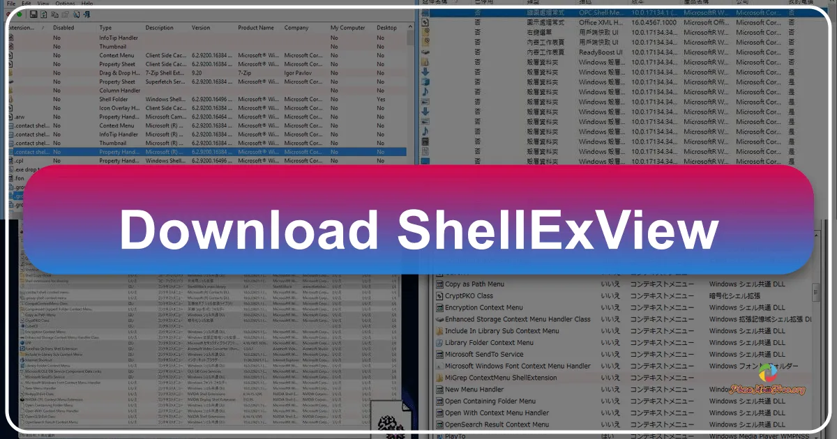 ShellExView: A Deep Dive into Windows Shell Extensions