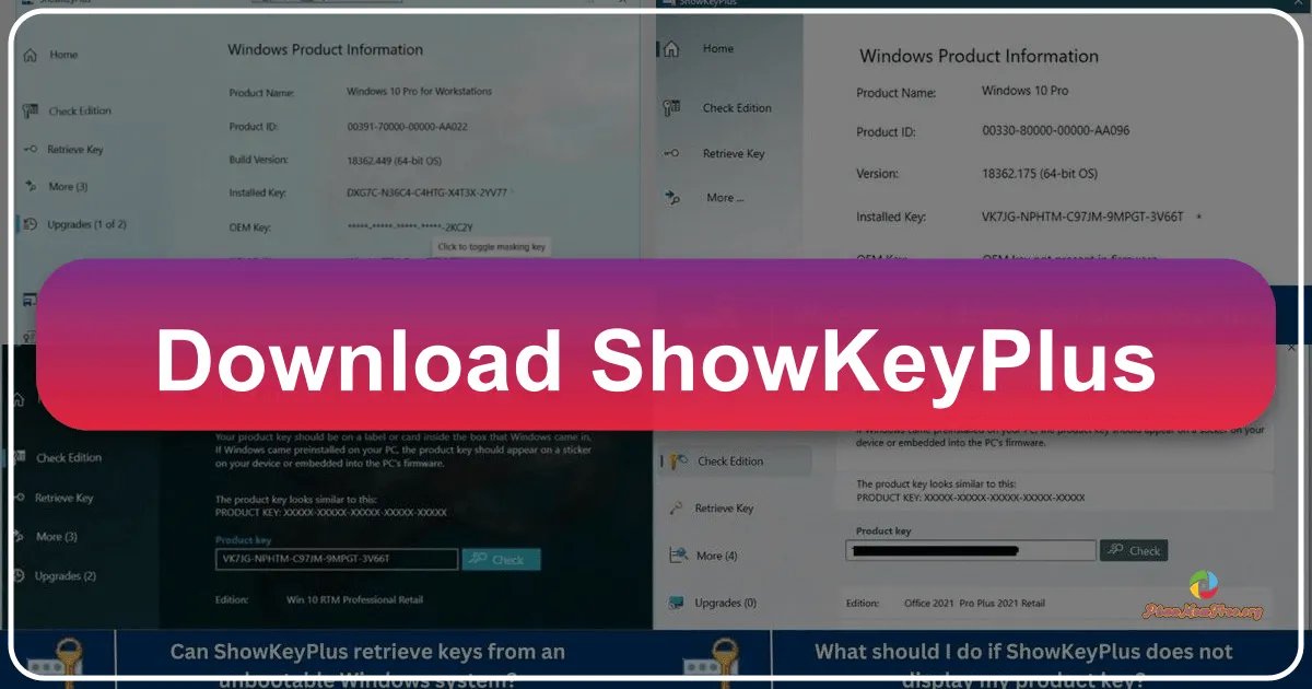 ShowKeyPlus: A Comprehensive Guide to Retrieving Your Windows Product Key