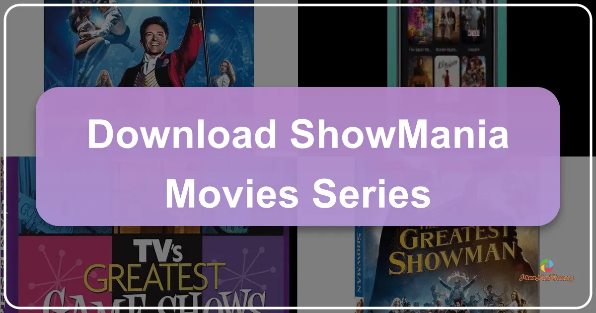 ShowMania: Movies & Series – Your Ultimate Entertainment Companion