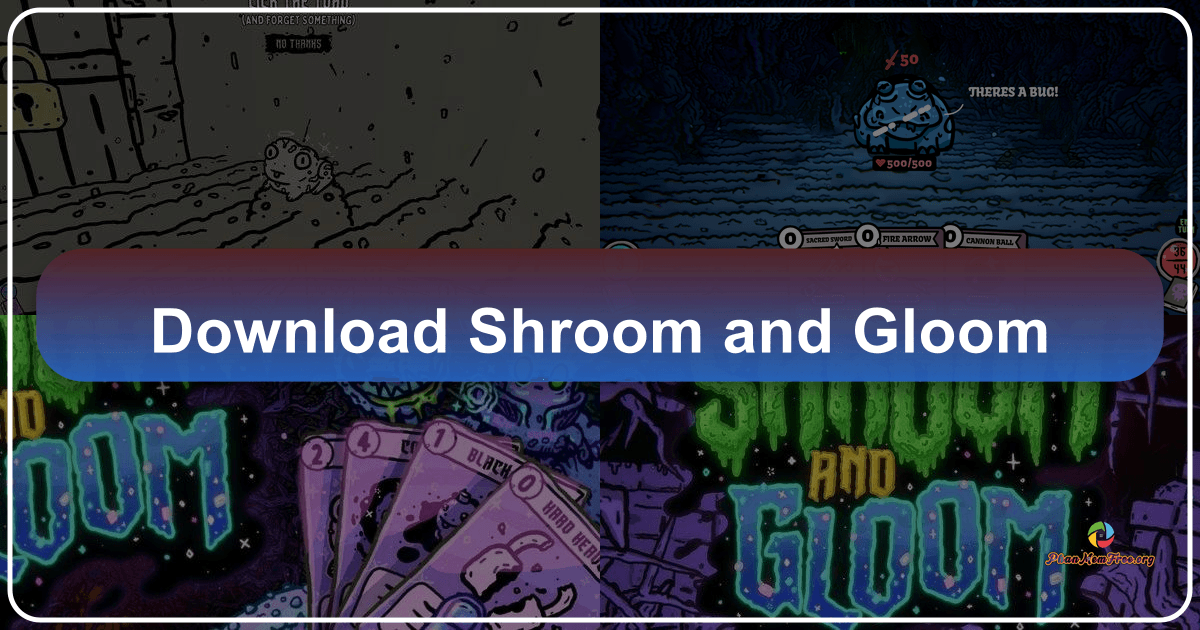Shroom and Gloom: a challenging card game with unique mechanics and a quirky, hand-drawn aesthetic. /images/download-shroom-and-gloom.png