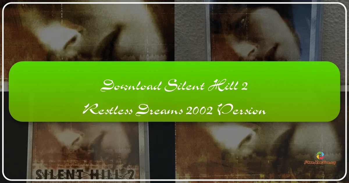 Silent Hill 2: Restless Dreams (2002 Version) - A Retro Horror Masterpiece