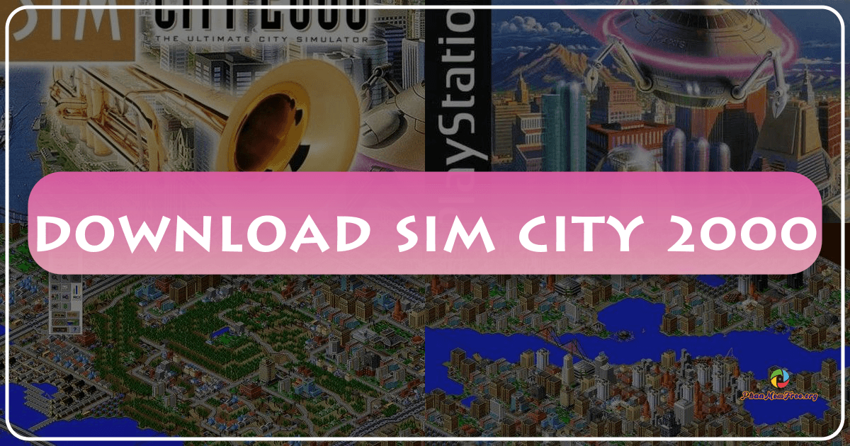SimCity 2000: A classic city-building simulation with engaging gameplay and lasting influence on the genre. /images/download-sim-city-2000.png