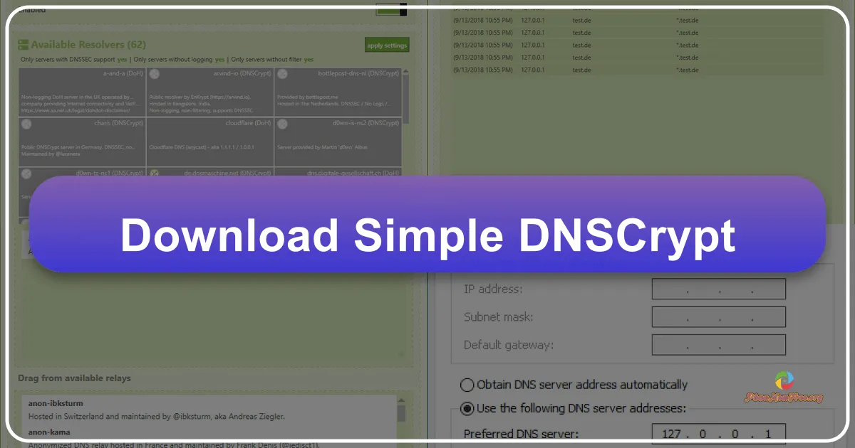 Simple DNSCrypt: Enhancing DNS Security for Windows