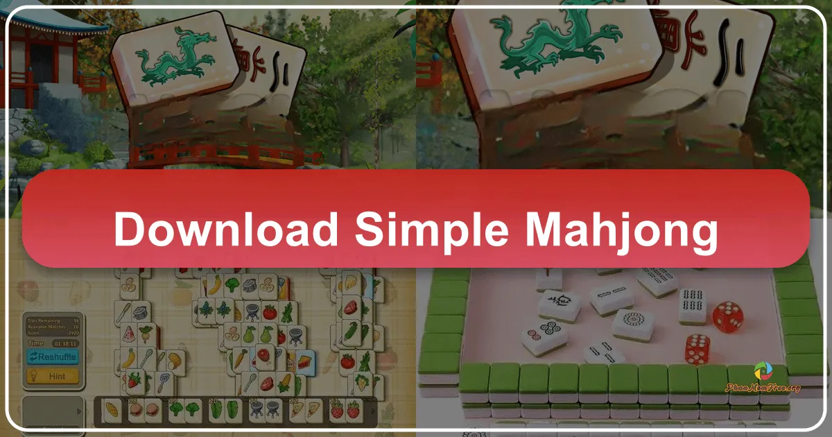 Simple Mahjong: A Relaxing and Engaging Mahjong Experience