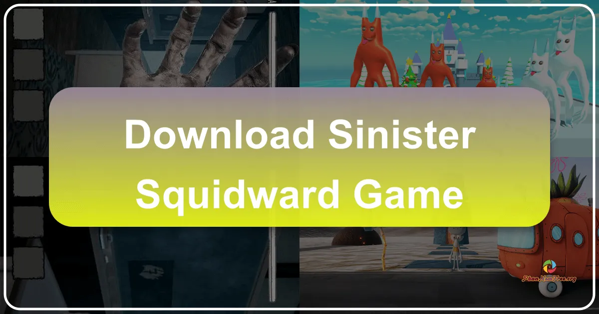 Sinister Squidward Game: A Deep Dive into a Spooky SpongeBob Spin-off