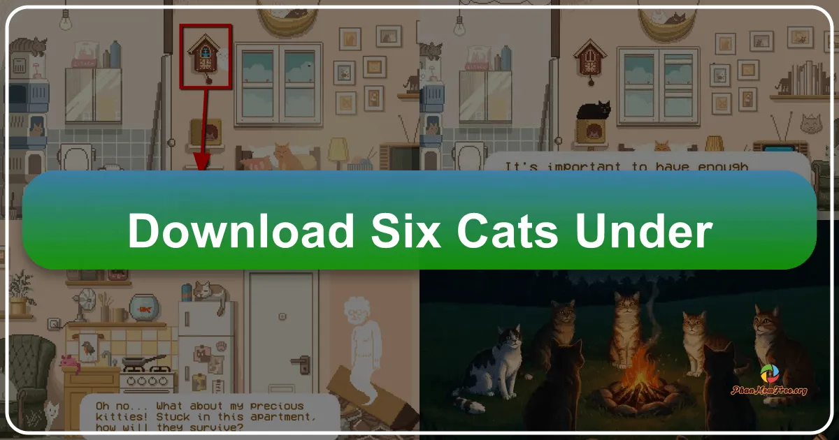 Six Cats Under: A Grandmotherly Ghost's Purrfect Puzzle Quest to Free Her Feline Friends