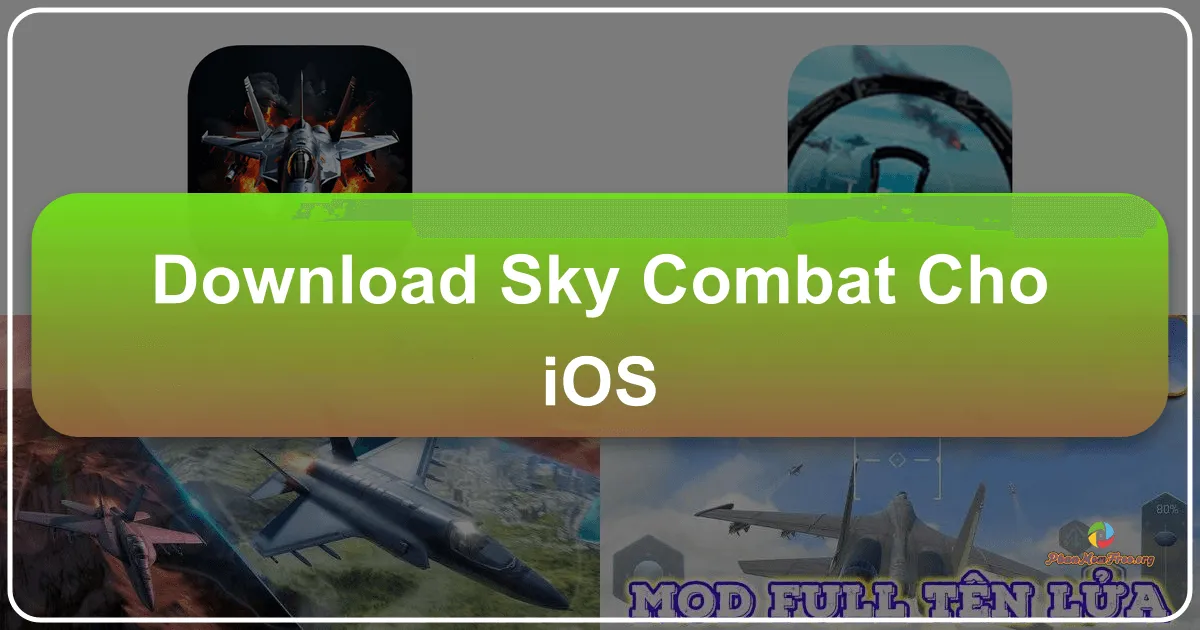 Sky Combat: Trận Chiến Trên Không Quyết Liệt Trên iOS