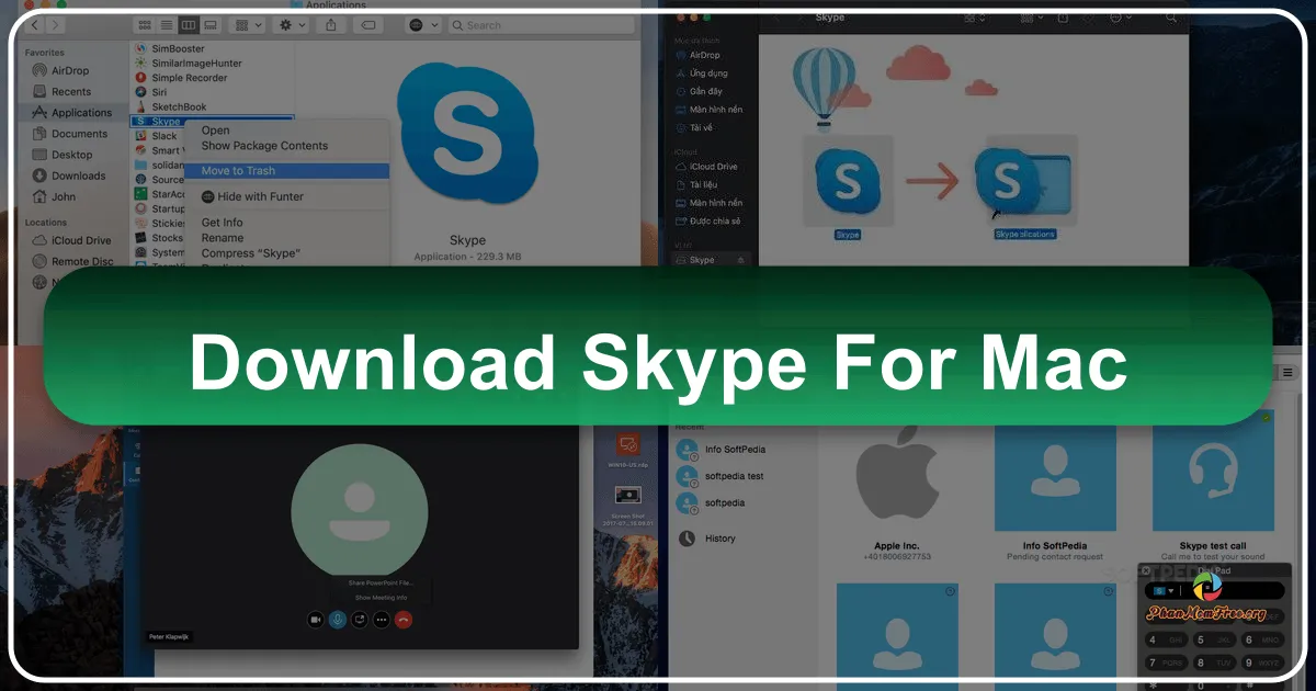 Skype cho Mac: Trải nghiệm Giao tiếp Toàn cầu trên Máy Tính của Bạn