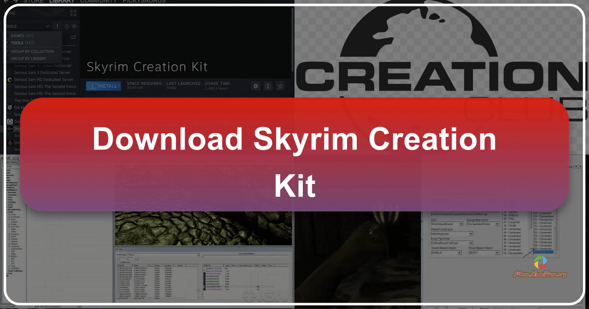 The Skyrim Creation Kit empowers users to create and customize their Skyrim experience with limitless possibilities and community support. /images/download-skyrim-creation-kit.png