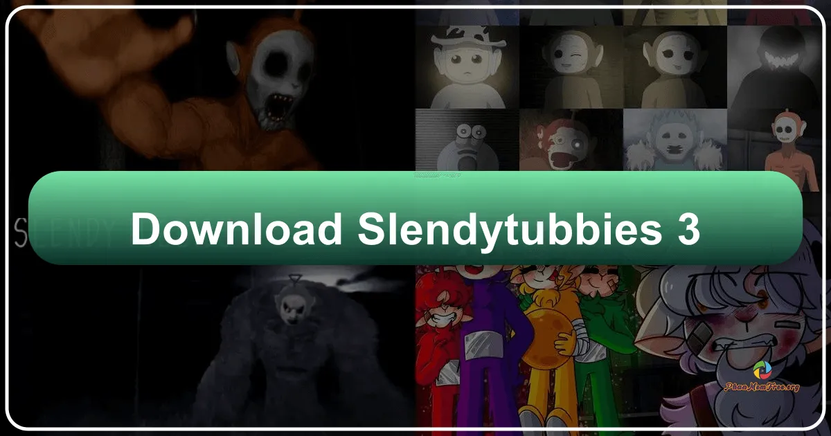 Slendytubbies 3: A Chilling Descent into Childhood Nostalgia
