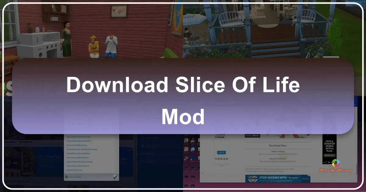 Slice of Life Mod: Enhancing The Sims 4 with Realistic Depth