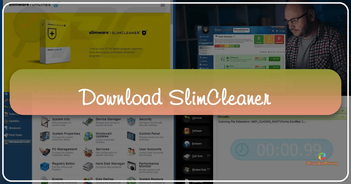 SlimCleaner review: Community-driven PC cleaning utility with pros and significant cons to consider for system optimization. /images/download-slimcleaner.png