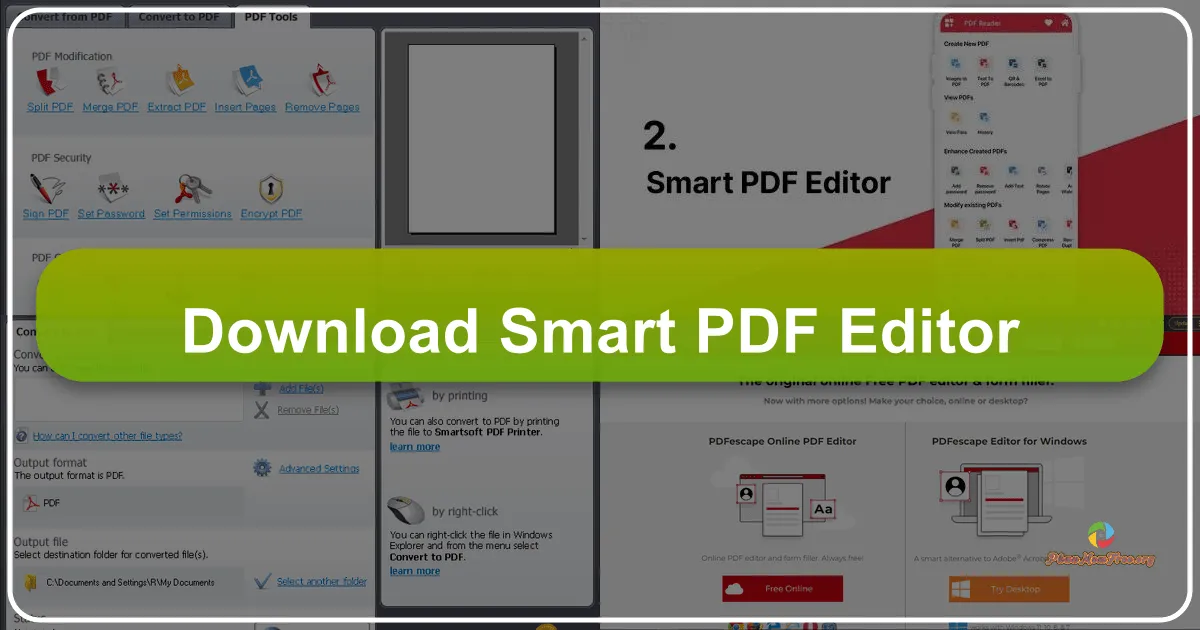 Smart PDF Editor: Công cụ chỉnh sửa PDF mạnh mẽ (Phiên bản cũ)