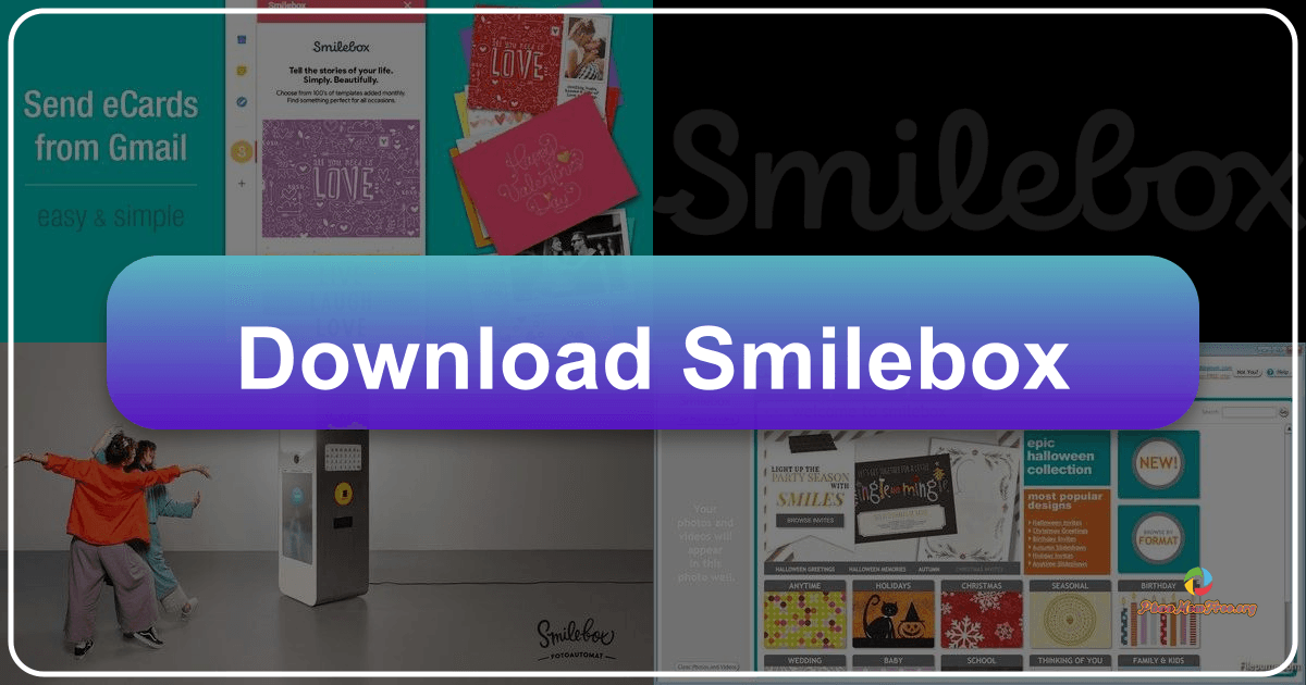 Smilebox: A digital scrapbooking platform for creating and sharing personalized messages and memories with loved ones easily online. /images/download-smilebox.png