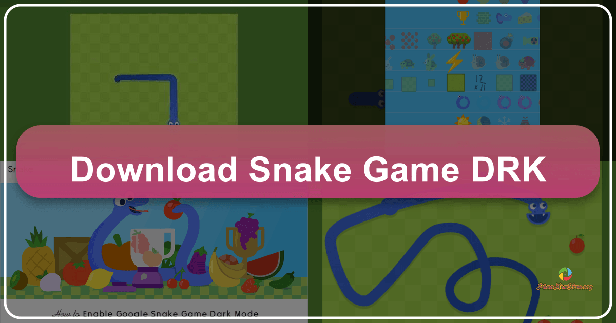 Snake Game by DRK: A modern, free-to-play take on the classic arcade experience with customizable features. /images/download-snake-game-drk.png