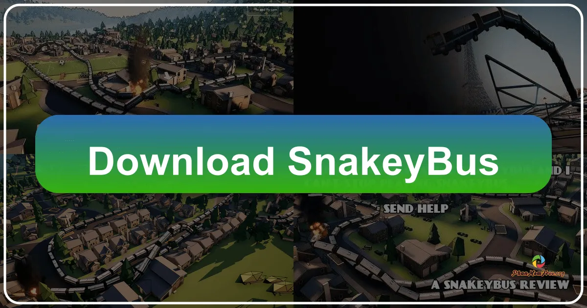 Snakeybus: A Hilariously Chaotic 3D Bus Driving Game