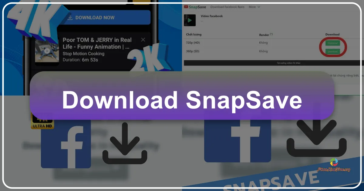 SnapSave: Giải Pháp Tối Ưu để Tải Video và Reels Facebook Chất Lượng Cao, Hoàn Toàn Miễn Phí