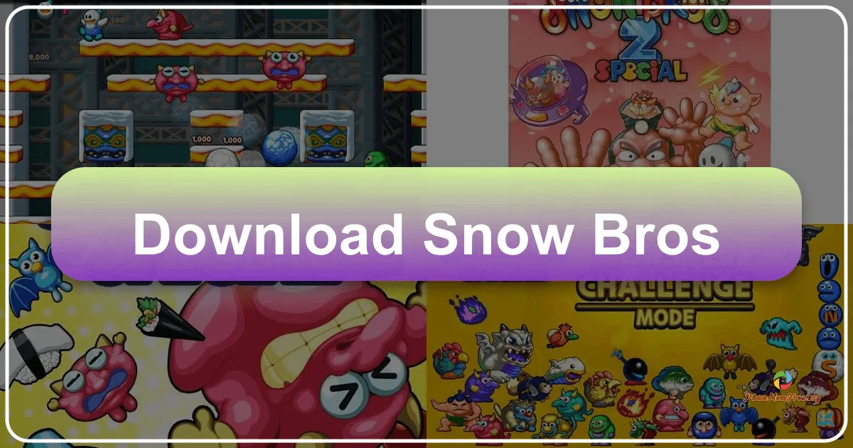 Snow Bros: A Retro Arcade Revival for Modern Devices