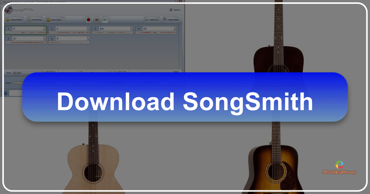 Songsmith: A groundbreaking music creation tool that democratized music production for the masses with its user-friendly interface. /images/download-songsmith.png