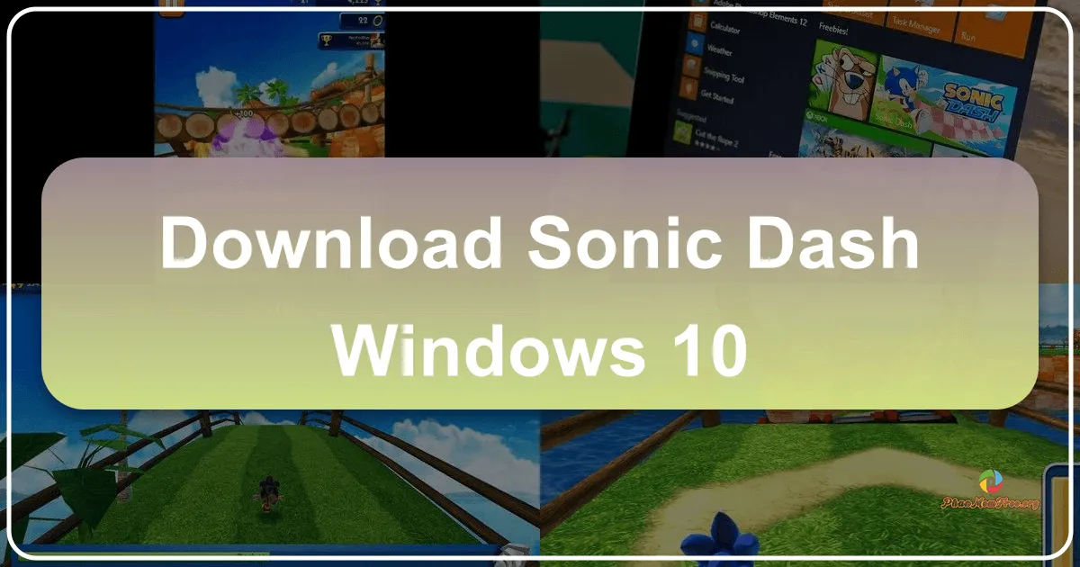 Sonic Dash for Windows 10: The Definitive Endless Runner Experience