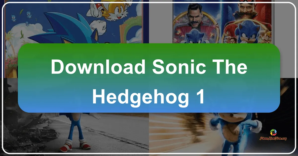 Sonic the Hedgehog 1: A Blast from the Past