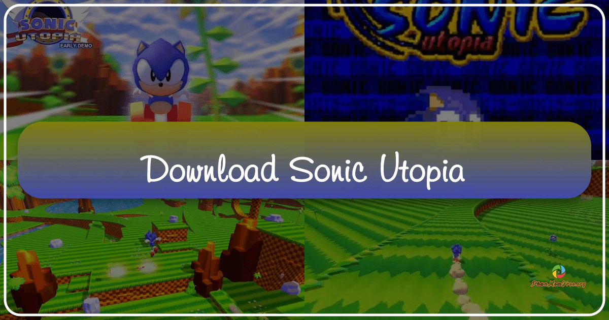 Sonic Utopia is a free-to-play, fan-made open-world Sonic game reimagining classic gameplay in 3D. /images/download-sonic-utopia.png