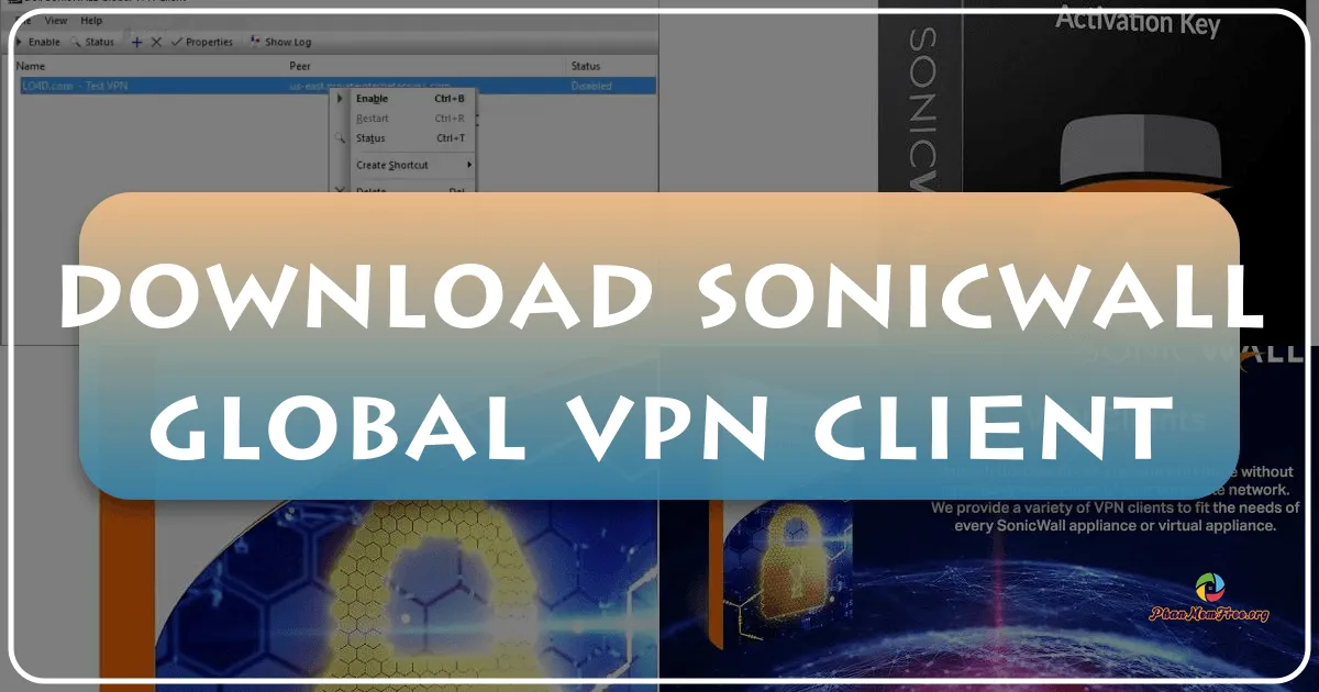SonicWALL Global VPN Client: Secure Remote Access for Businesses