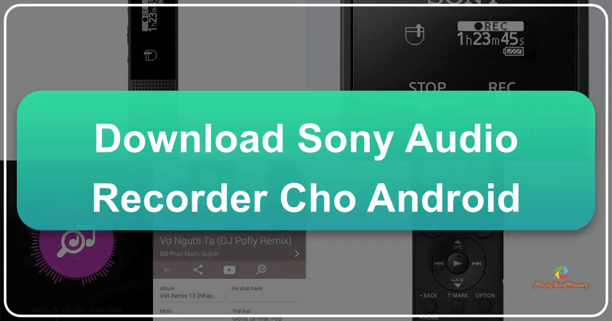 Sony Audio Recorder cho Android: Ứng dụng Ghi Âm Chính Thức Từ Sony