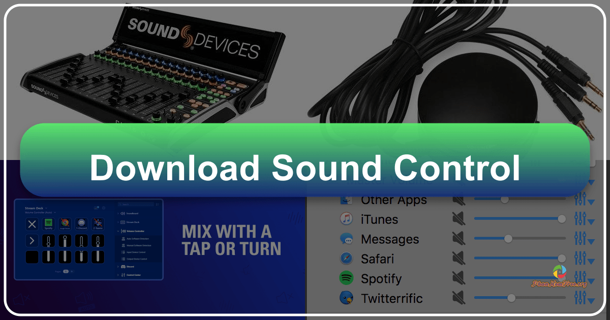 Enhance PC audio with Sound Control, a freeware offering granular control and customization for a personalized experience. /images/download-sound-control.png