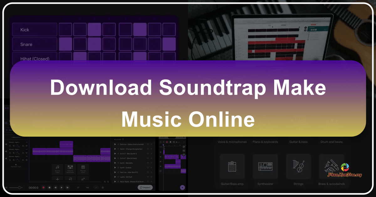 Soundtrap: A cloud-based music creation platform for collaborative music production and editing with various features and tools. /images/download-soundtrap-make-music-online.png