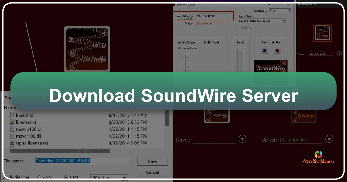 Stream audio from PC to Android devices effortlessly with SoundWire Server, a free and user-friendly application solution. /images/download-soundwire-server.png