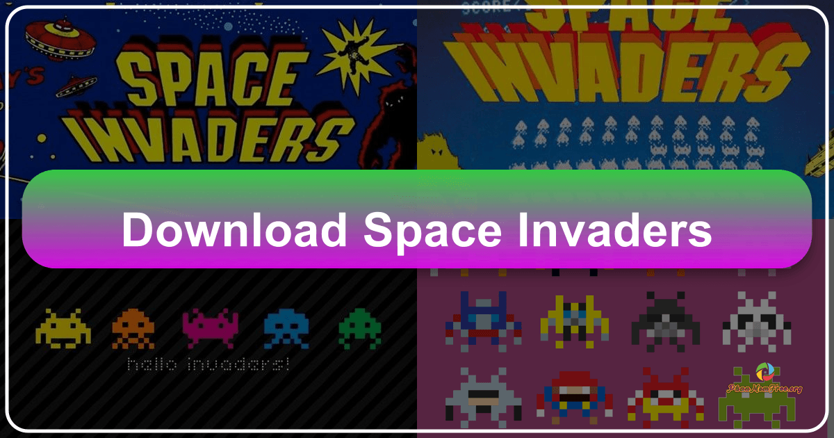Space Invaders: a timeless gaming classic with simple yet addictive gameplay and significant cultural impact. /images/download-space-invaders.png