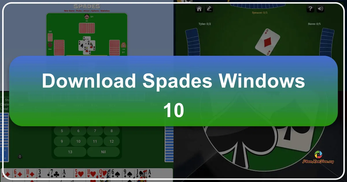 Spades for Windows 10: A Review of the Classic Card Game