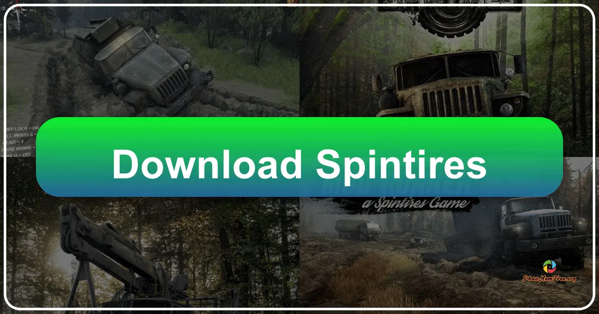Spintires: Trải Nghiệm Lái Xe Tải Đường Trường Khắc Nghiệt