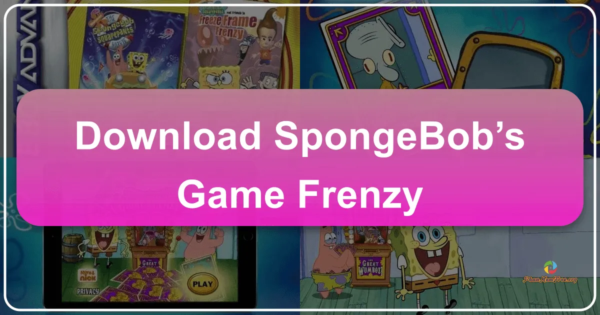 SpongeBob's Game Frenzy: A Dive into Bikini Bottom's Mini-Game Mania