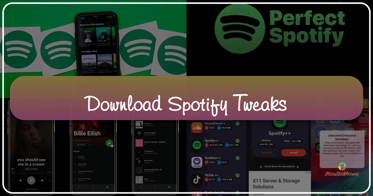 Spotify Tweaks review: Enhancing music experience with mixed results and significant room for improvement and development refinement needed. /images/download-spotify-tweaks.png