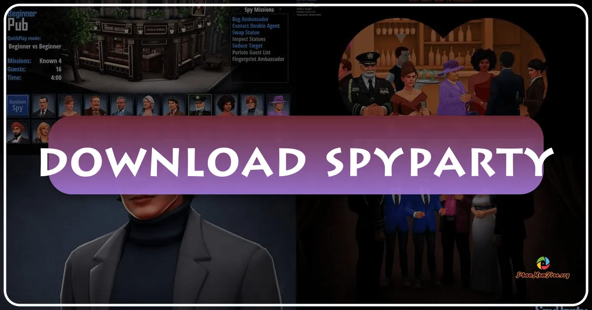 SpyParty: A Masterclass in Subtlety, Deception, and Psychological Warfare